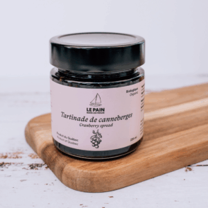 Tartinade de canneberges