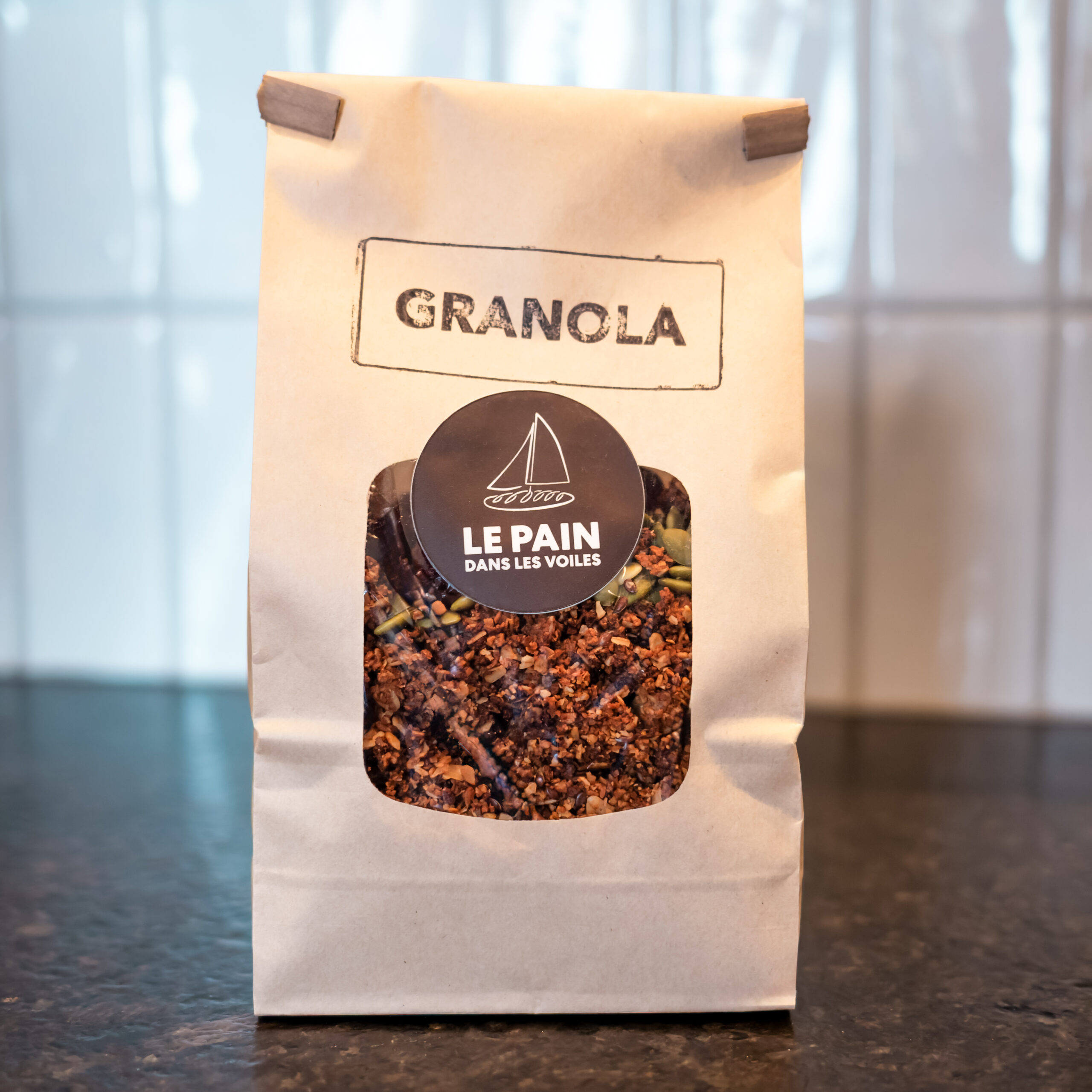 Le Pain dans les Voiles granola maison
